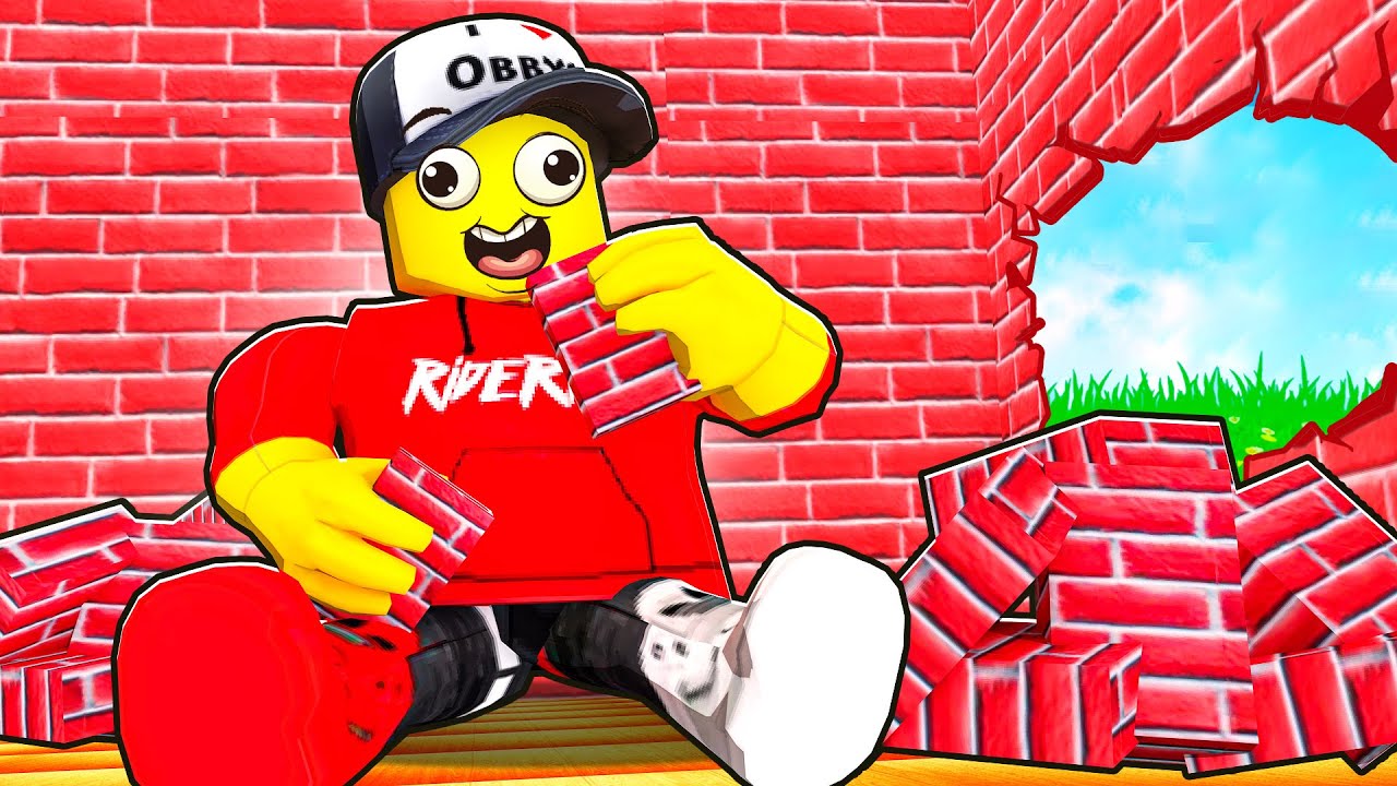 JÍM SÁDROKARTON, DOKUD NEPRASKNU... (Roblox Eat Drywall)