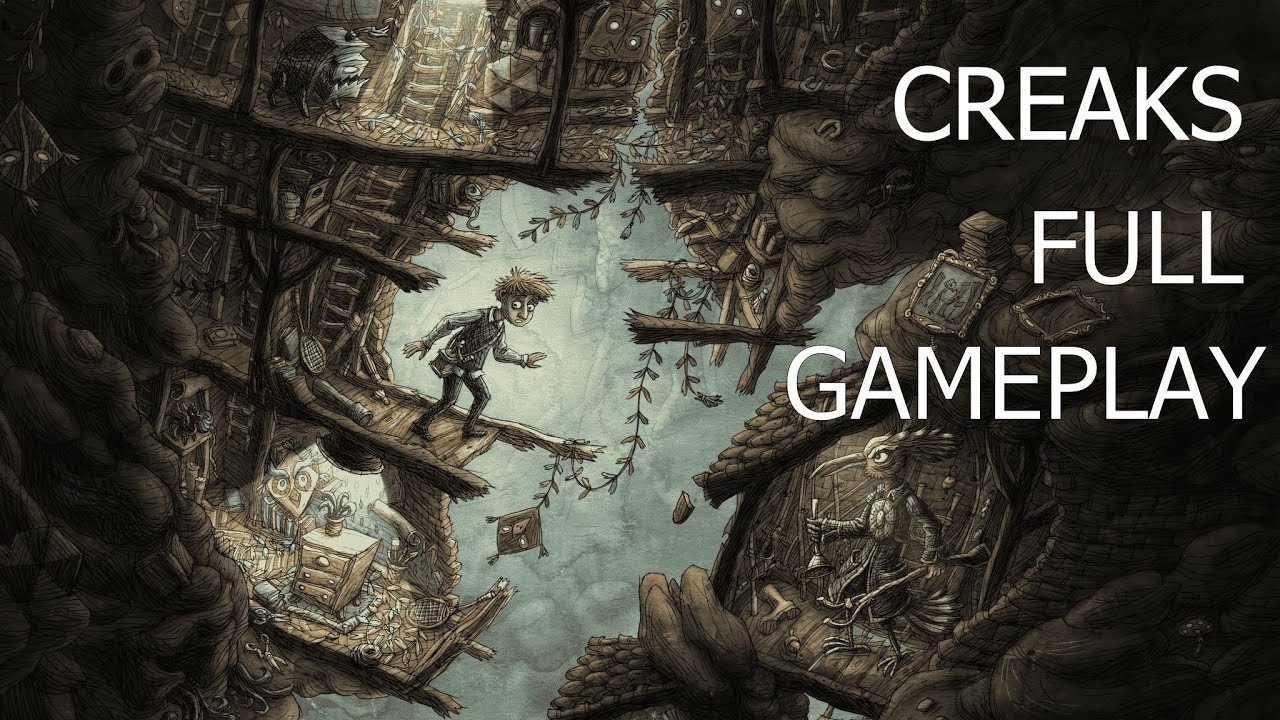 CREAKS - Full Gameplay Walkthrough (PC with XBOX controller)