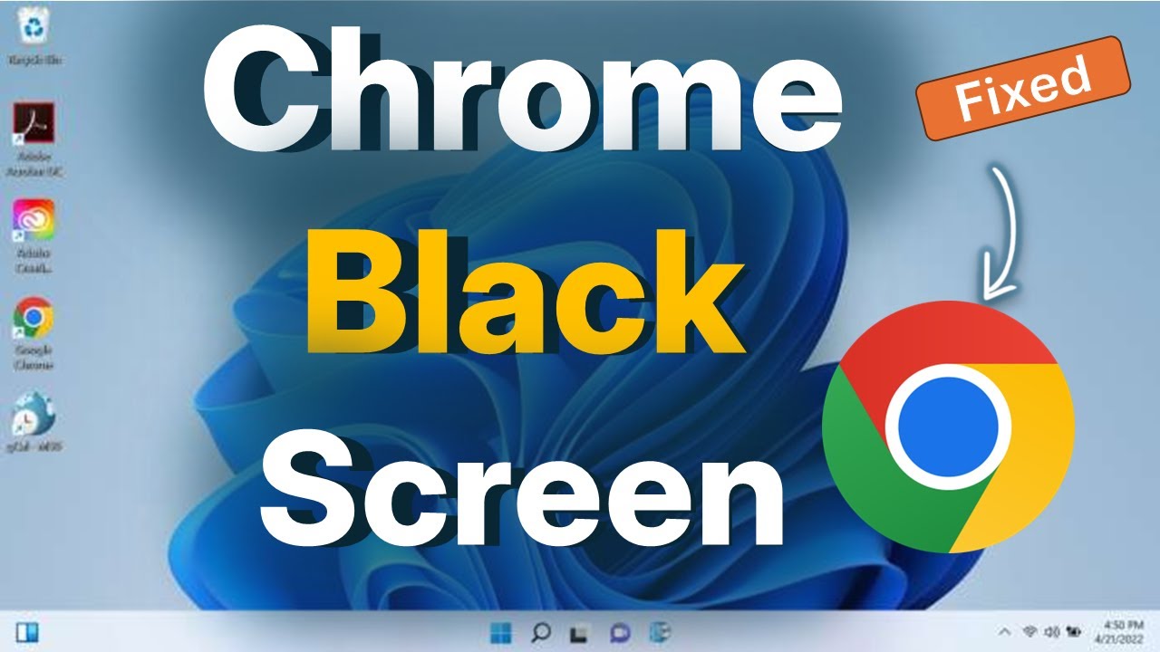 Проблема с черным экраном Google Chrome в Windows 11: решение