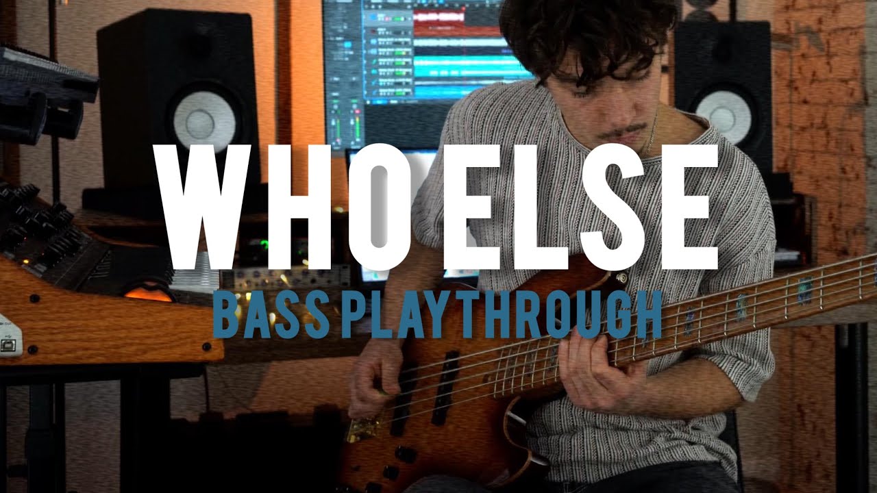Who Else - Gateway Worship // BASS COVER