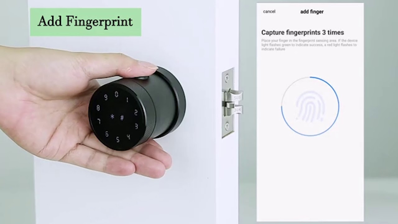 Smart Door Lock With Apartment Management System  Powered by Tuya