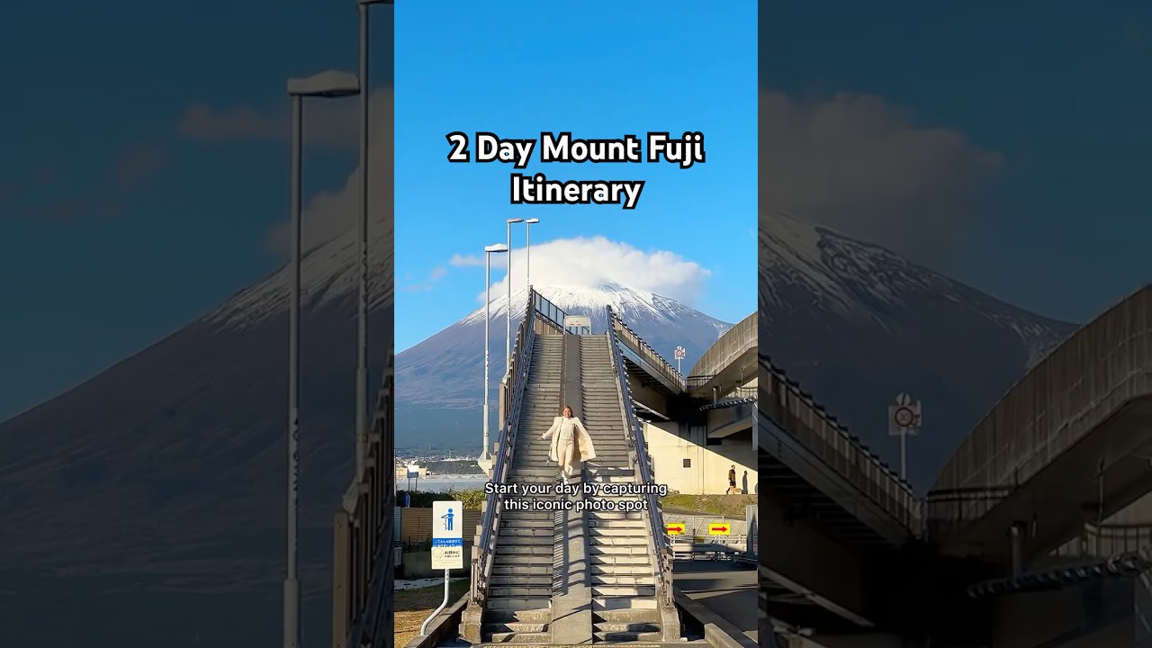 2 day Mount Fuji itinerary for your future trip to Japan! 🇯🇵 #mountfuji #japantravel #japanvlog