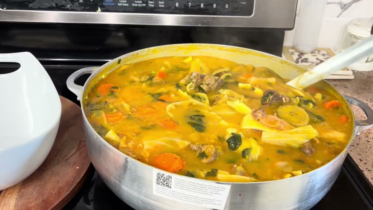 Soup Joumou Haitian. Recette fasil.  Anyone can make.
