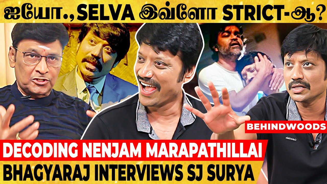 Bhagyaraj Shocked to know About Selva! Late Release நல்லது தான்! - SJ Suryah Exclusive Interview!!