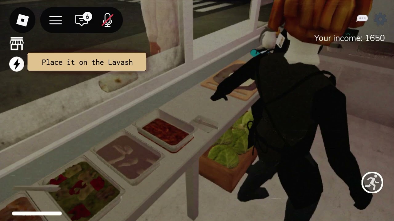 Alien in shawarma shop part 1