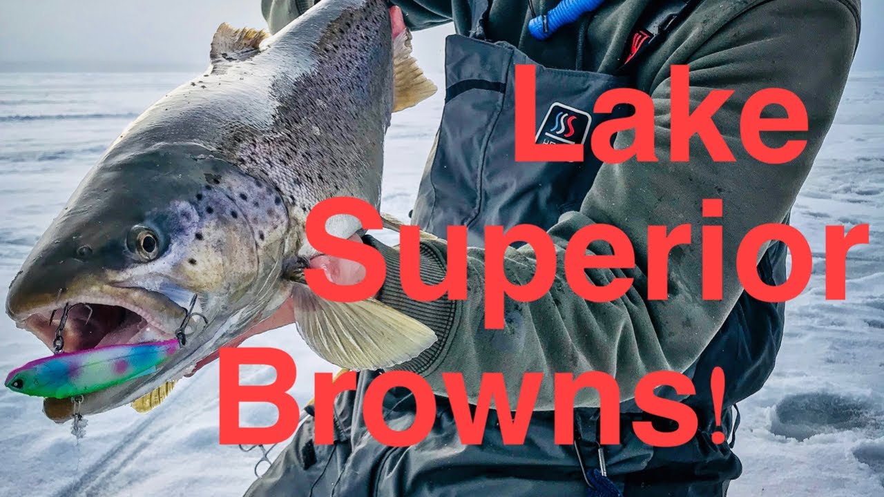 Using Jaw Jackers and Jigs for Brown Trout & Whitefish on Lake Superior (Bonus fillet how-to.)