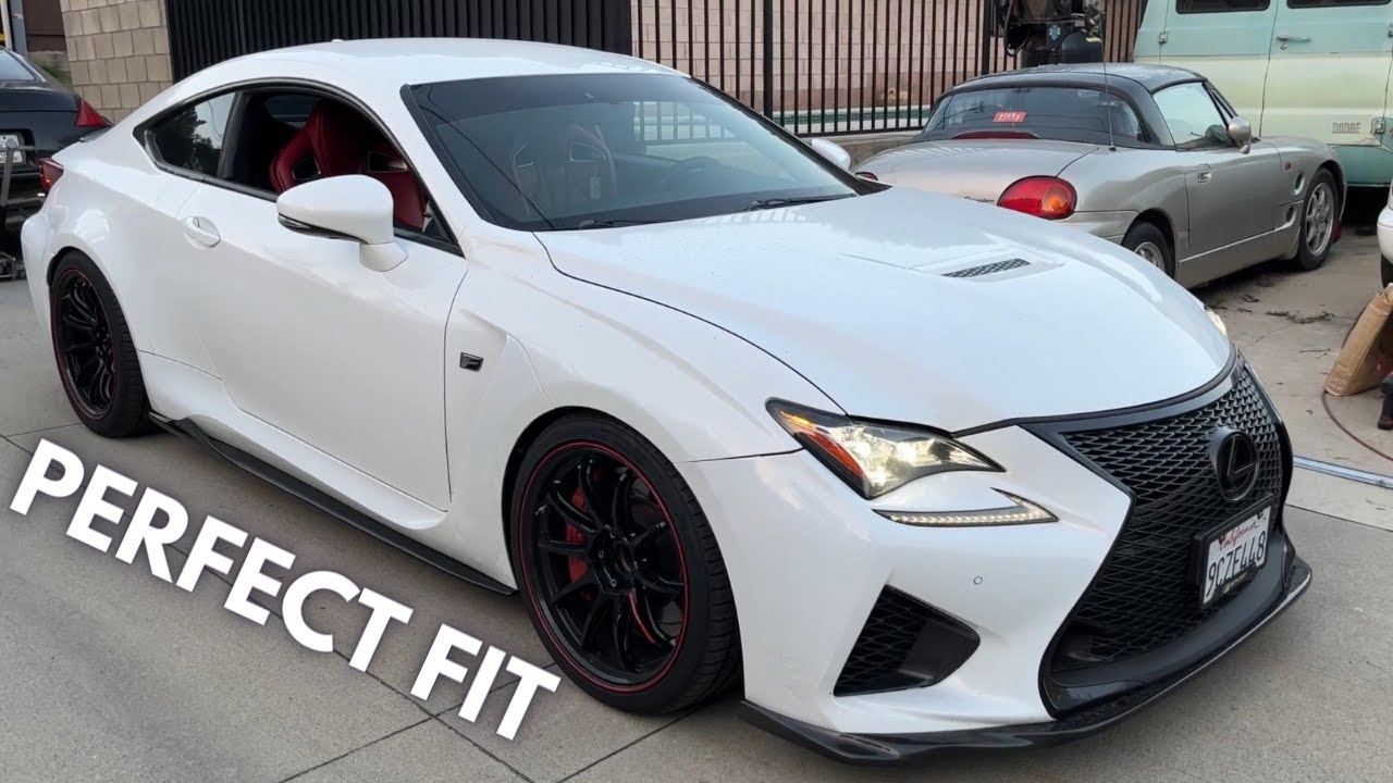 VR Style Side Skirt Install! (Lexus RC-F)