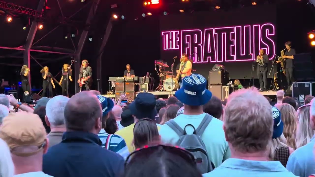 The Fratellis - Henrietta live at Bristol Sounds 2025