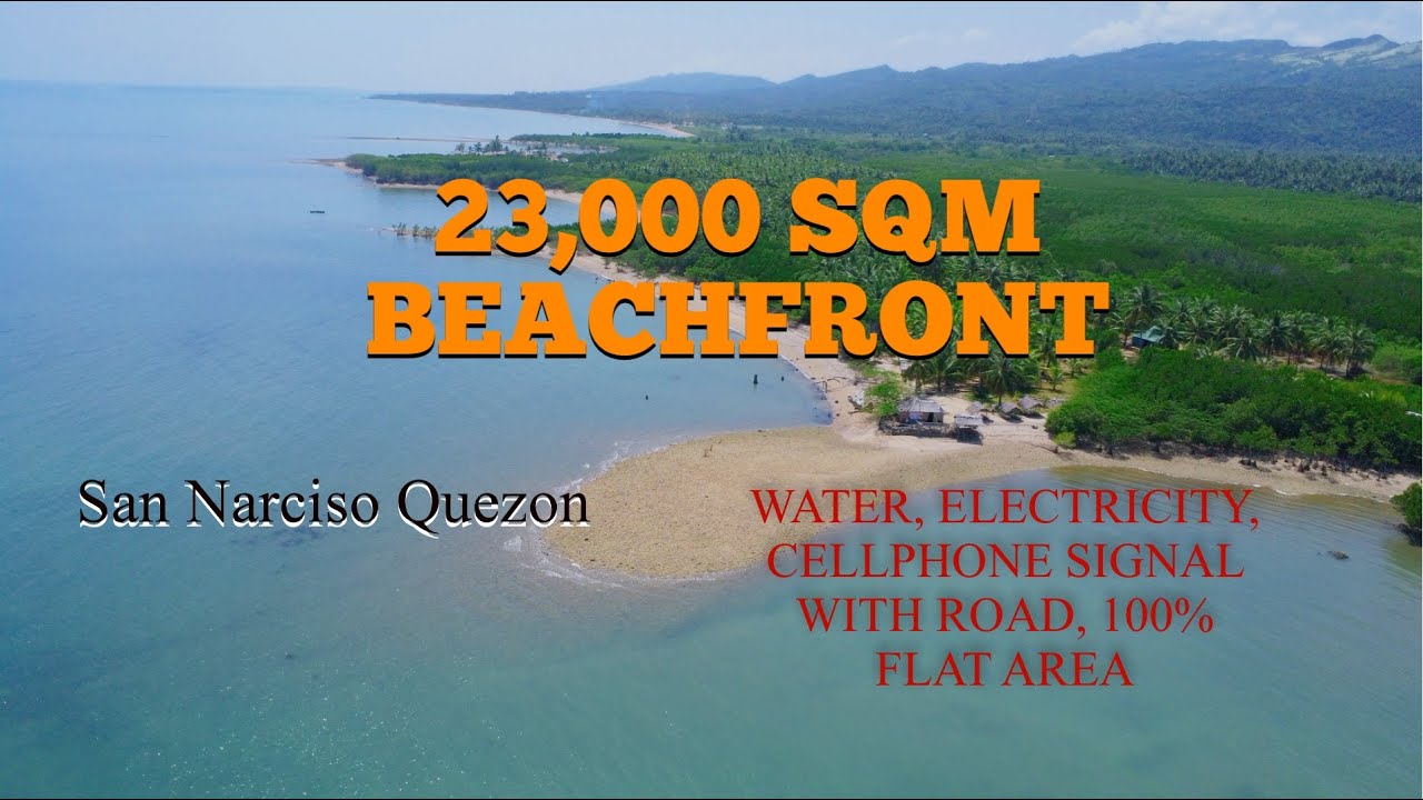 (#58)(SOLD) BEACHFRONT | 2.3 HAS | TITLED | 300/SQM | 15 mins from TOWN