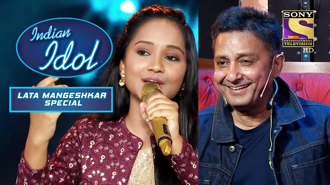 Anjali Ko Beech Performance Mein Mila Standing Ovation! | Indian Idol | Songs Of Lata Mangeshkar
