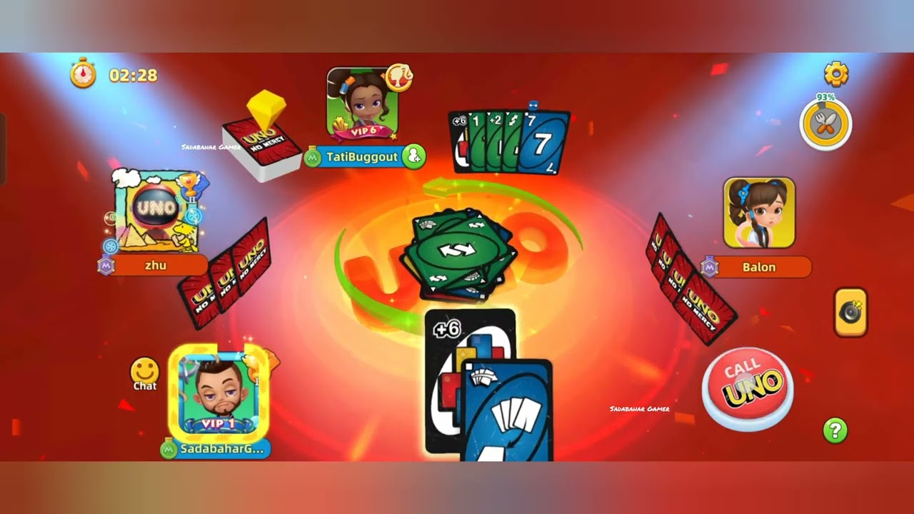 UNO No Mercy | UNO Mobile | Gameplay 35 | @SadabaharGamerOfficial @UNOmobilegame