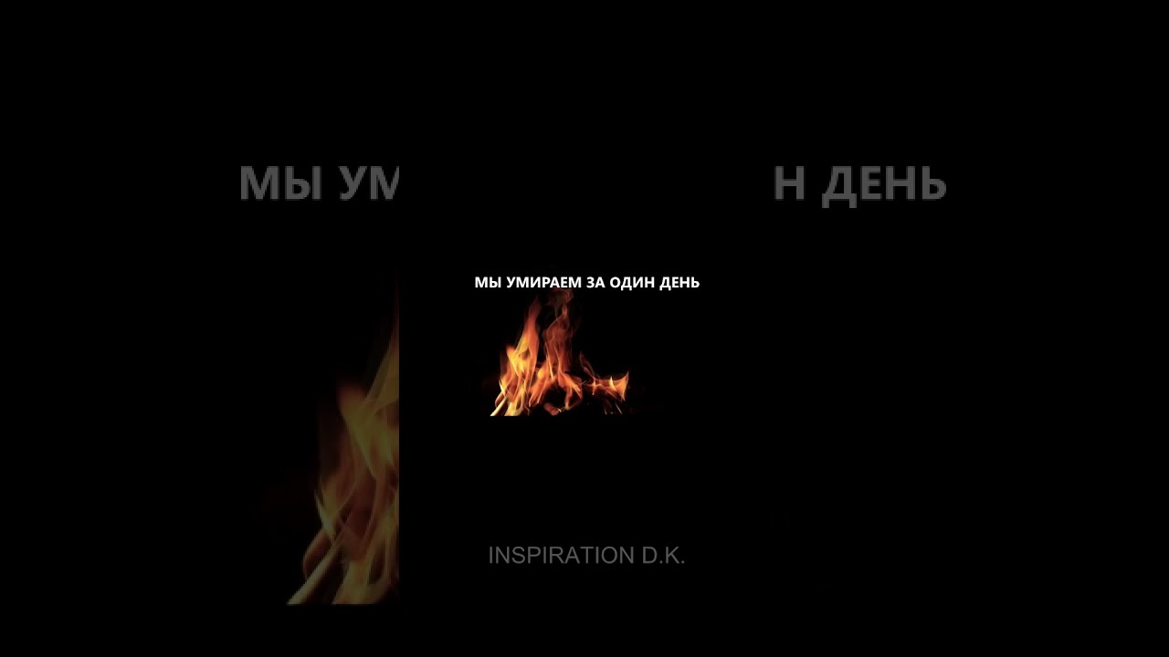 Заставляет задуматься! Один день!