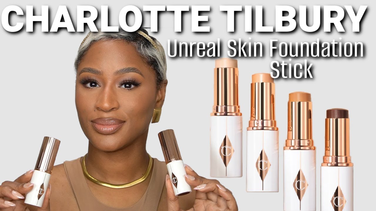 New! Charlotte Tilbury Unreal Skin Sheer Glow Tint Foundation Stick | ARIELL ASH