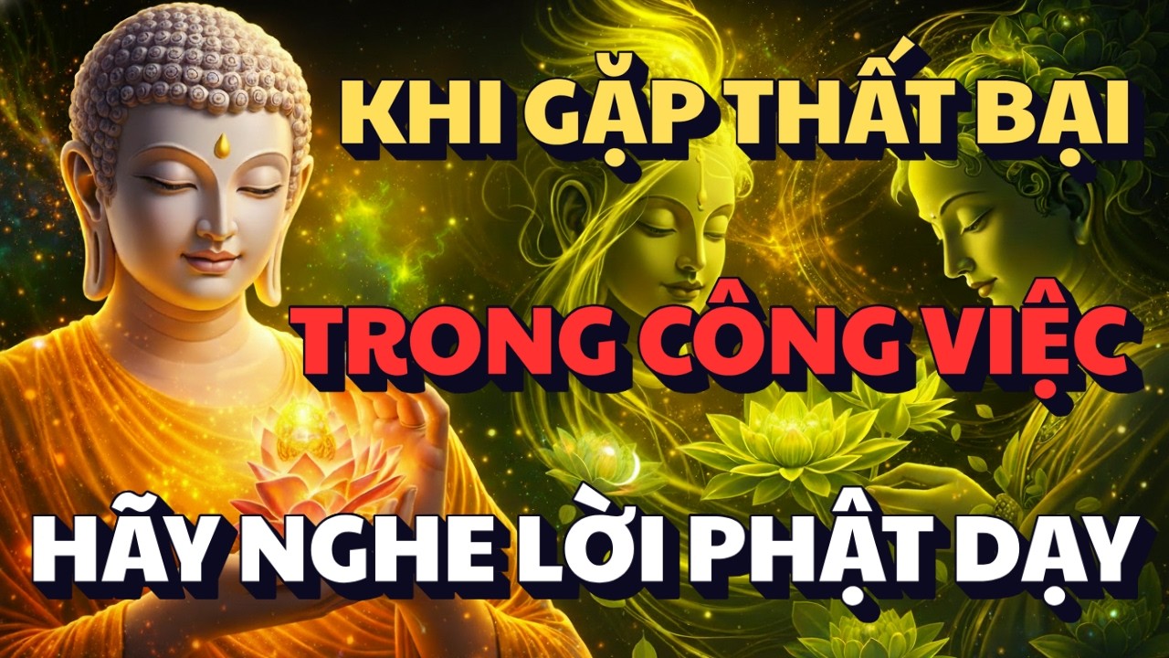 KHI GẶP THẤT BẠI TRONG CÔNG VIỆC - HÃY LẮNG NGHE LỜI PHẬT DẠY | ĐỂ TÂM BÌNH AN