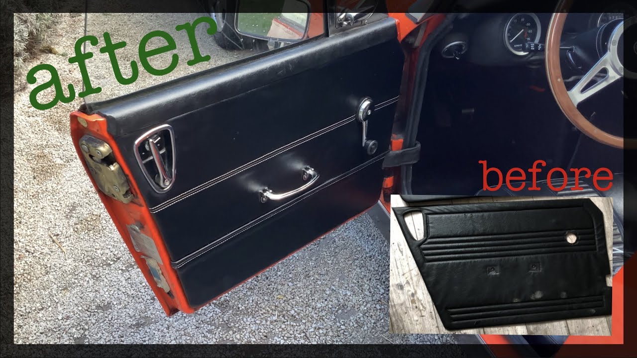 Making new door panels for a MG Midget | Car restoration