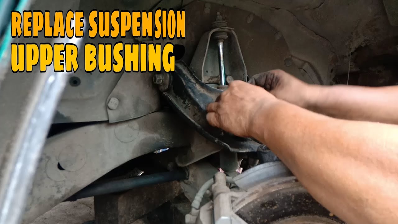 ISUZU FUEGO REPLACE SUSPENSION UPPER BUSHING