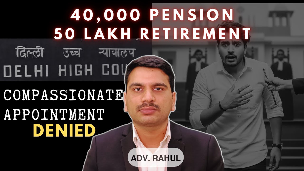 SON DENIED COMPASSIONATE APPOINTMENT || ANUKAMPA NIYUKTI