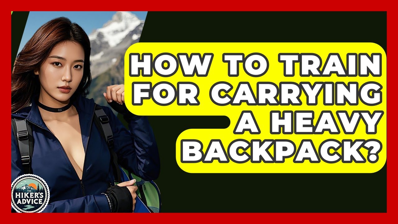 How To Train For Carrying A Heavy Backpack? - The Hiker's Advice