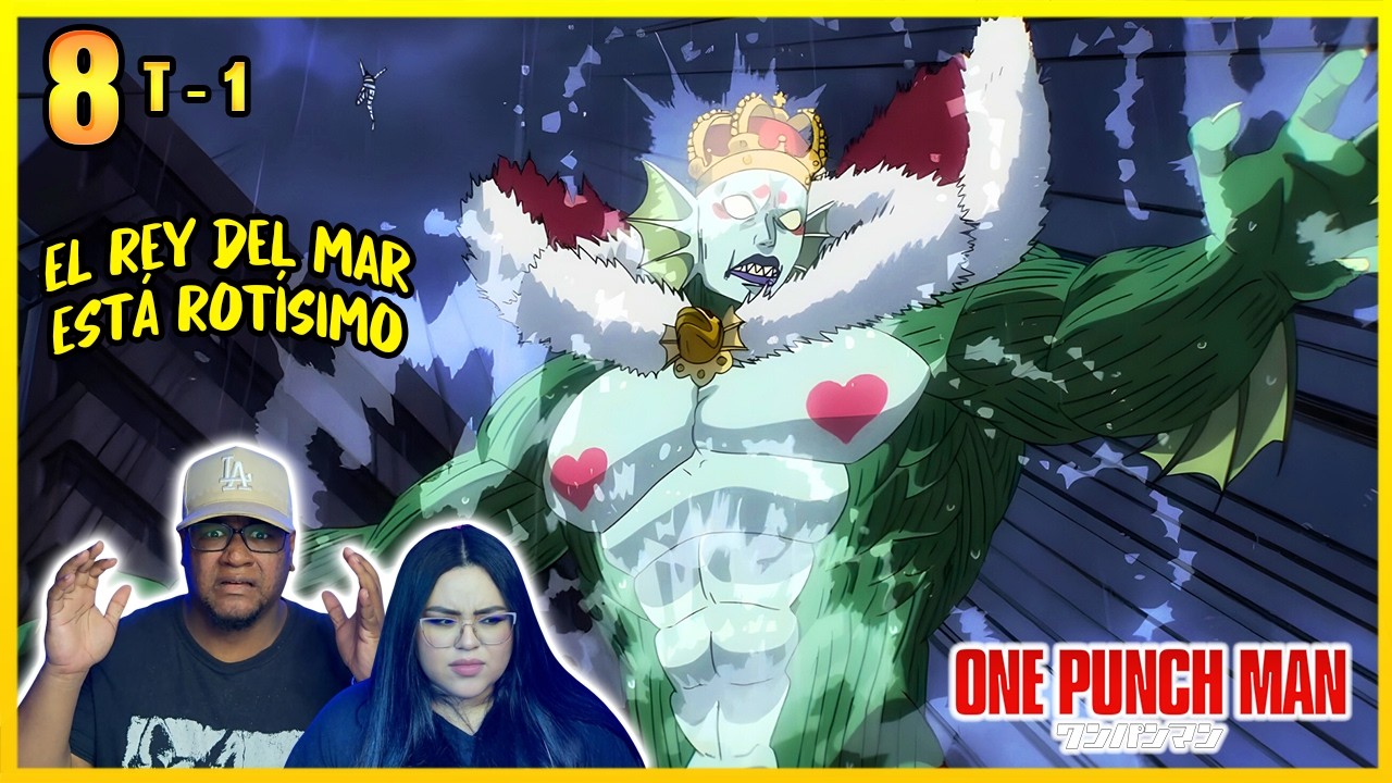 ¡LOS HEROES NO PUEDEN CON EL REY DEL OCEANO! 😪😪😨 | ONE PUNCH MAN EP 8 TEMP 1
