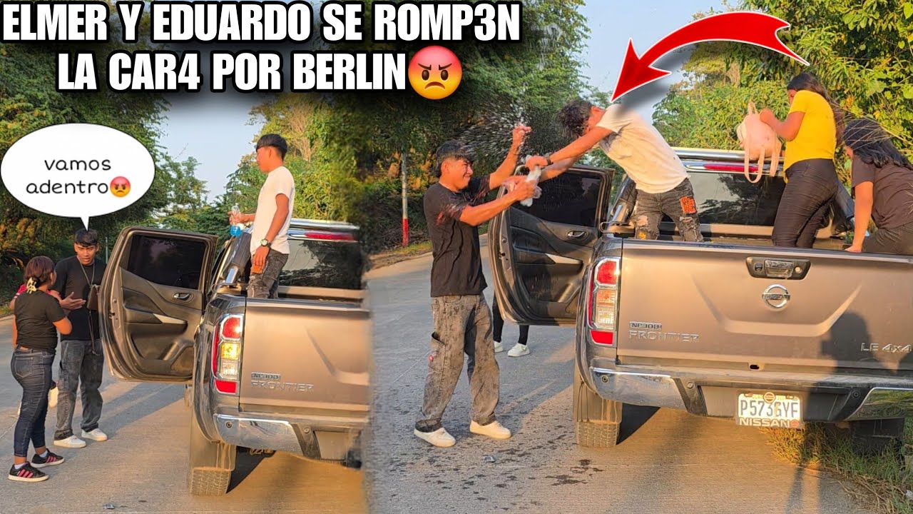 EDUARDO A La Fuerz4 Se Llevó A BERLIN Para Dentro Del Carr0💔ELMER Se Le Va Encim4 A EDUARDO Empvtado