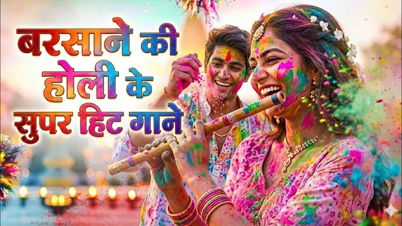 बसराने की होली के सुपर हिट गाने / Holi Aayi Holi Khele Shyam Bihari / खेले श्याम बिहारी | #होली #dj 