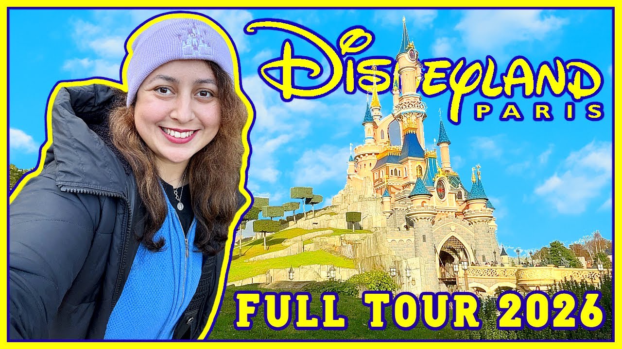 Disneyland Paris COMPLETE Tour 2026 | Every Land, ATTRACTION, Restaurant FULL Walkthrough!