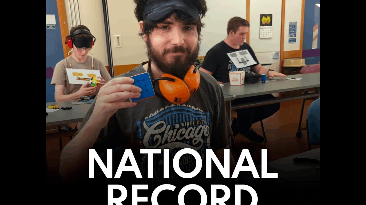NZ NR - 1:37.54 4x4 Blindfolded Single