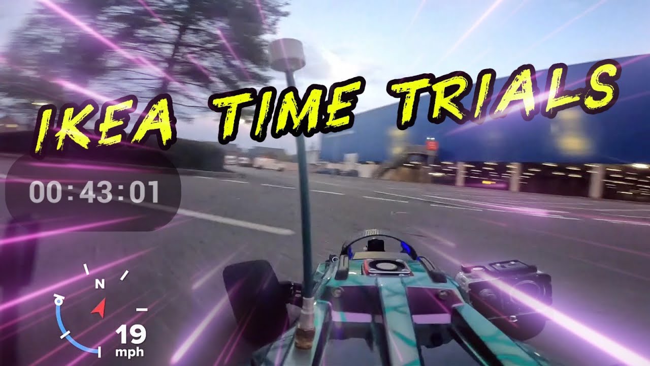Epic IKEA Time Trials | FPV RC Car Races around IKEA Against The Clock
