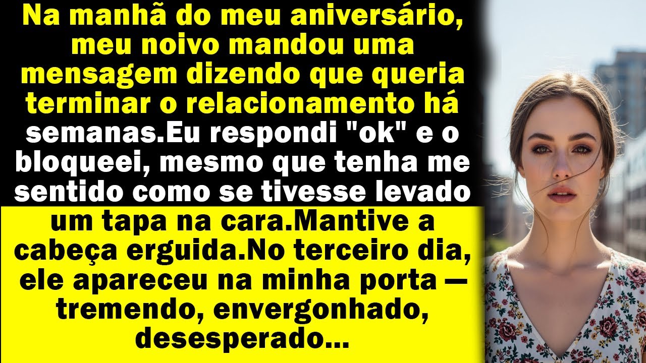 . Ele achou que me destruiria naquele aniversário, mas meu retorno milionário foi a queda final dele