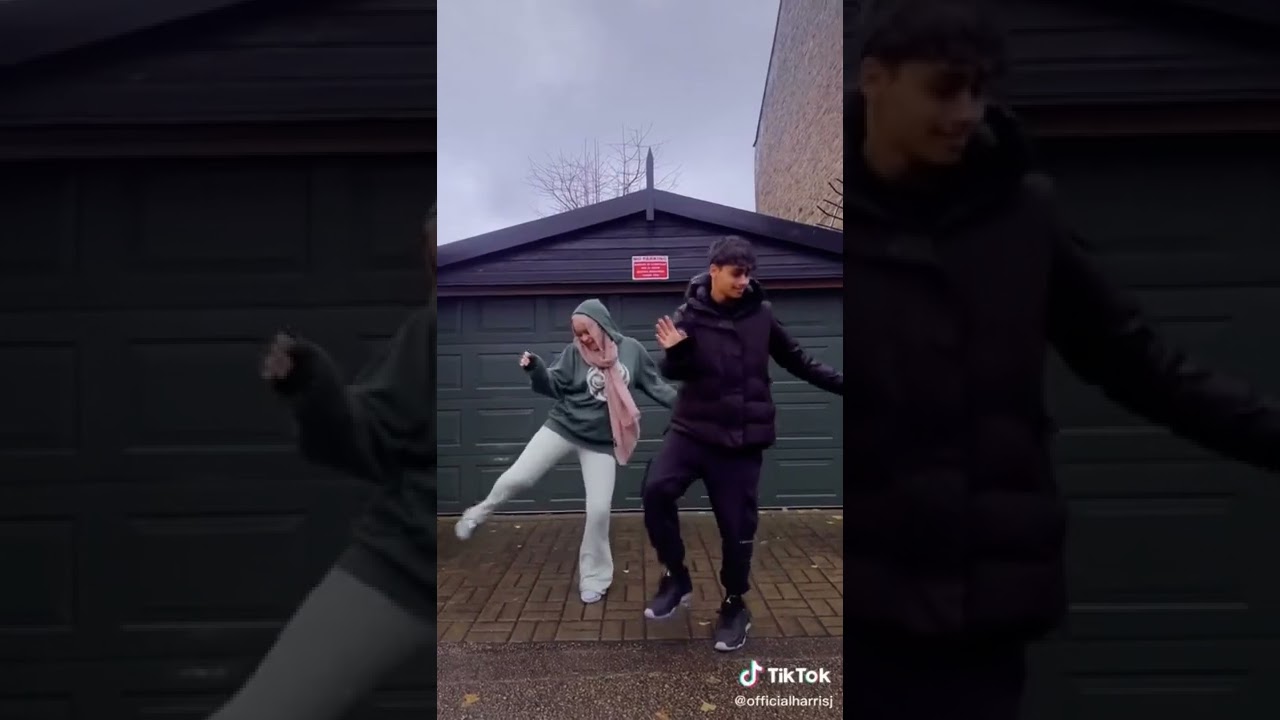 Harris J Dancing With Little Sister 😎🧚🕺 #shorts