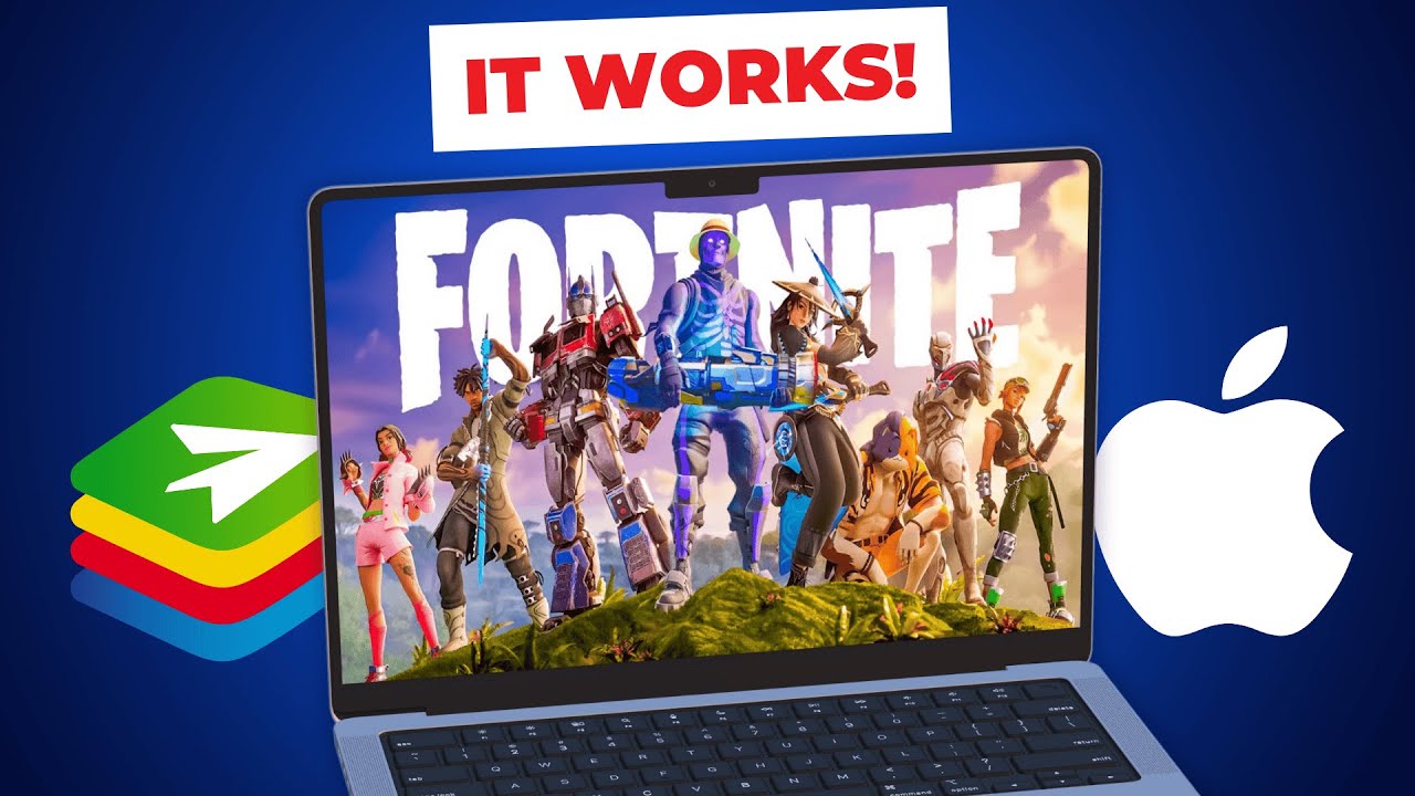 Как играть в Fortnite на Mac
