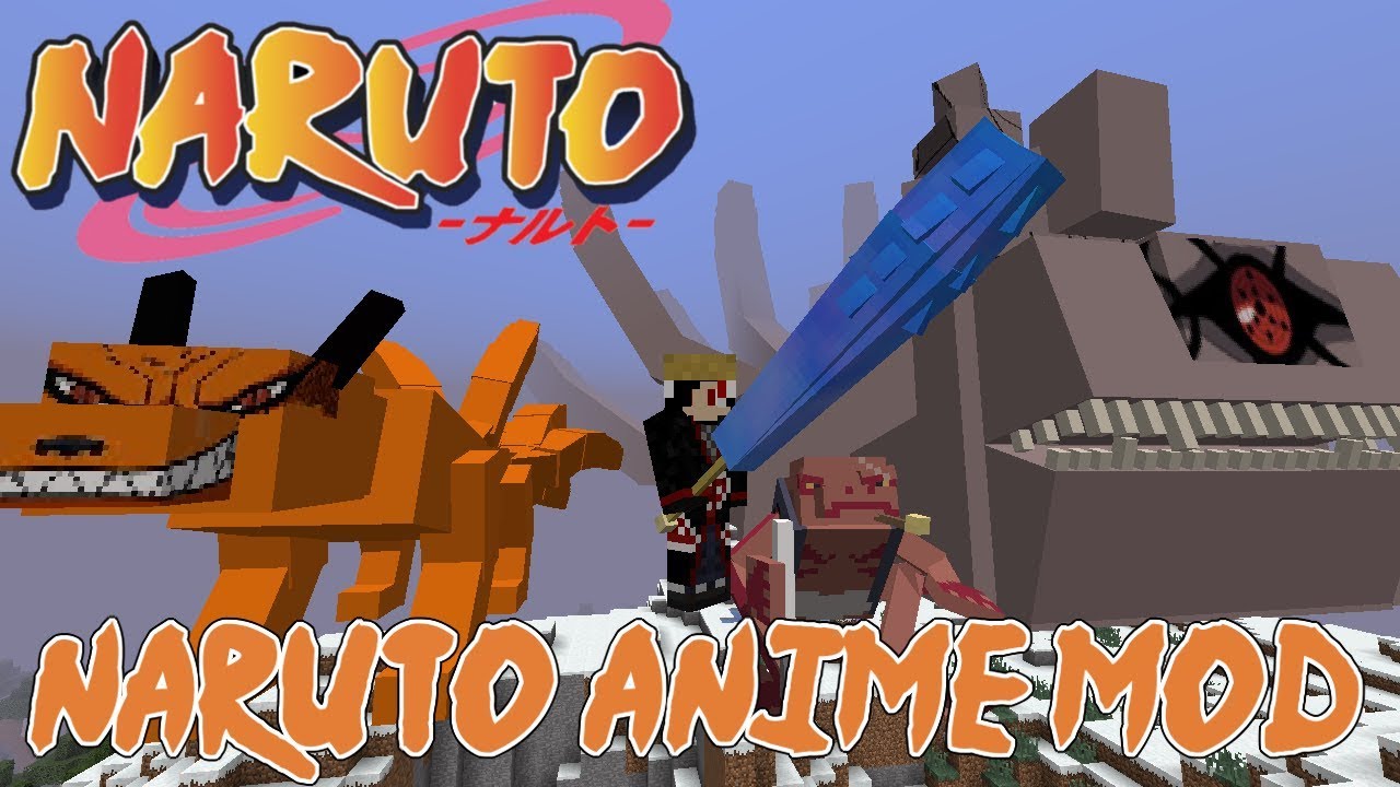 JUTSUS, SAGE MODE, SUSANOO, STORY MODE & MORE || Minecraft Naruto Anime Mod Showcase