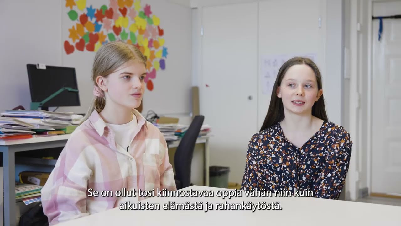 Yrityskylä Alakoulu - koululaisten oma yhteiskunta