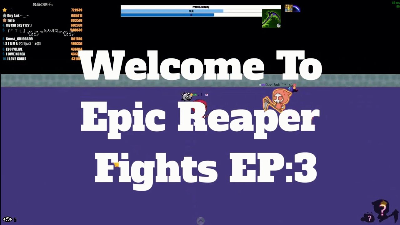 Epic Reaper Fights EP:3 | Eovoworld.io |