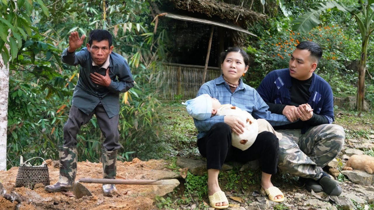 Duong watched helplessly as Ly Thi Ly cried pitifully, searching for her father, Daily Life, Coutry
