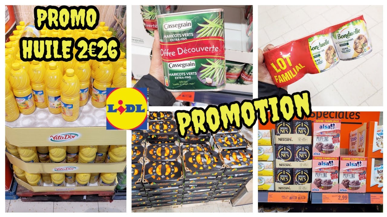 LIDL🌟PROMOTION HUILE 2&euro;26 PROMO ALIMENTAIRE 01.02.23 #promolidl #lidlfrance #lidl  #promotionlidl