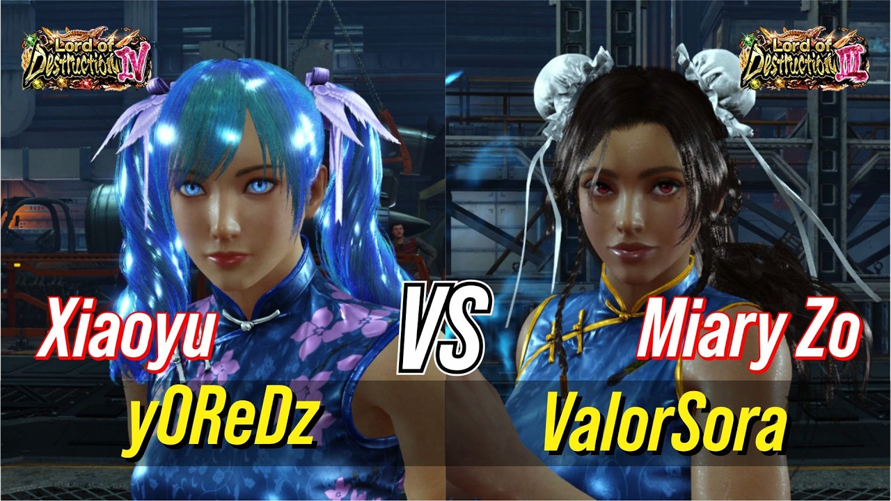 yOReDz (Xiaoyu) vs ValorSora (Miary Zo) | Реплеи Tekken 8
