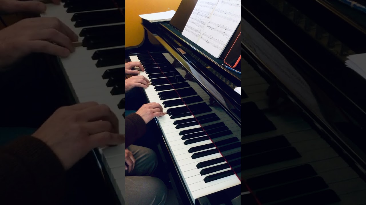 Stravinsky Easy Piece for Piano Duet/1