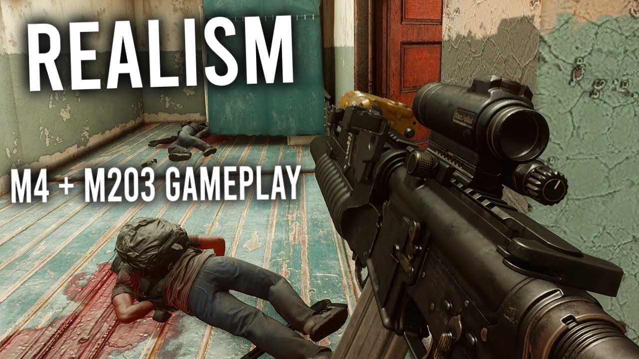INSURGENCY SANDSTORM - M4A1 + M203 Gameplay ( BRUTAL REALISM/NO COMMENTARY/4K )