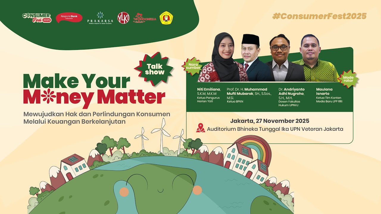 🔴 LIVE : Talkshow Consumer Fest 2025 | 