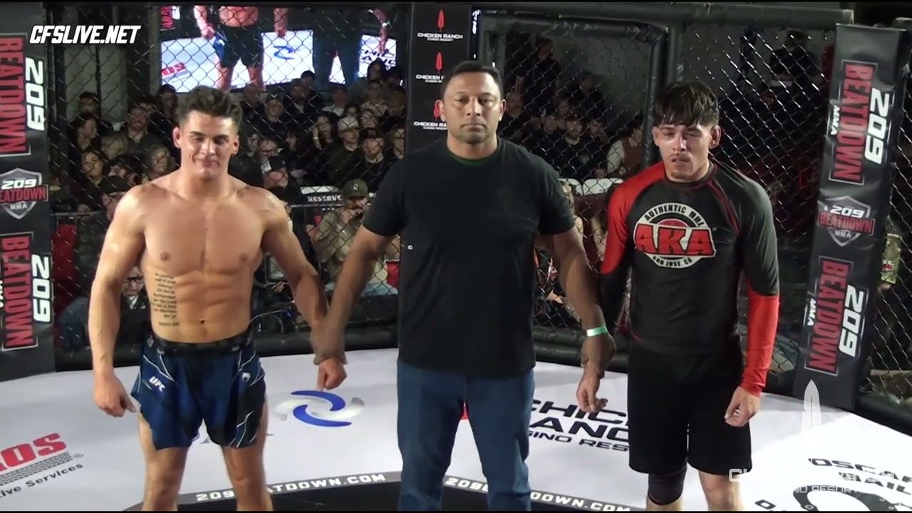 Chaos in the Coop Grappling Bout 4 Gomez vs Thomas