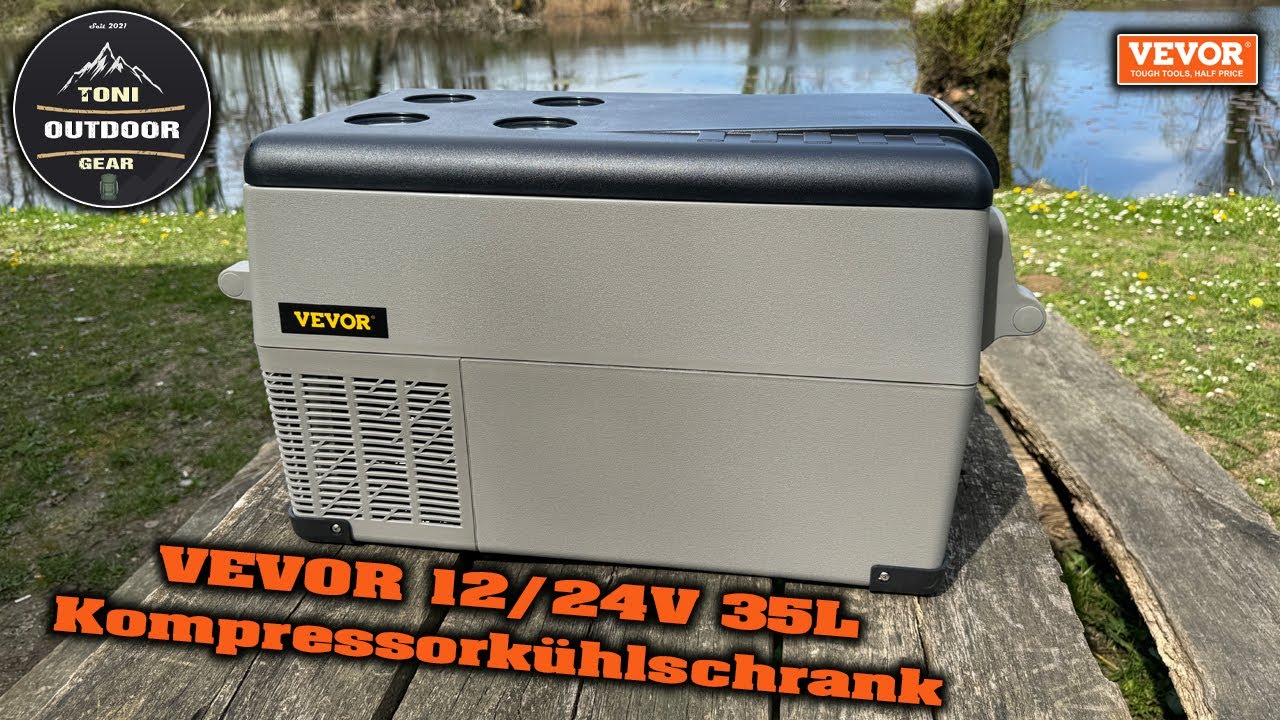 Vevor 12V 35L Kompressor Kühlschrank #vevor #kompressorkühlbox #camping #vanlife #outdoor #zelten