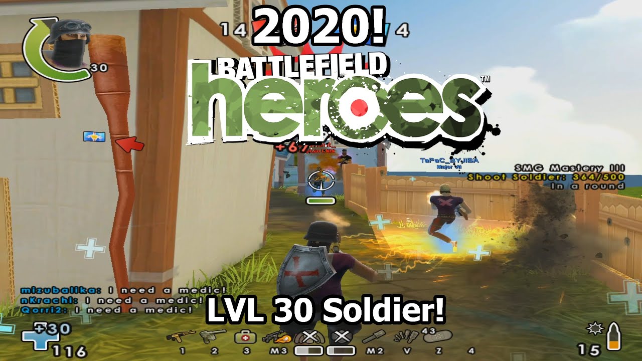 Battlefield Heroes (2020): SeverinTheReal gets LVL 30! - TT Soldier Gameplay