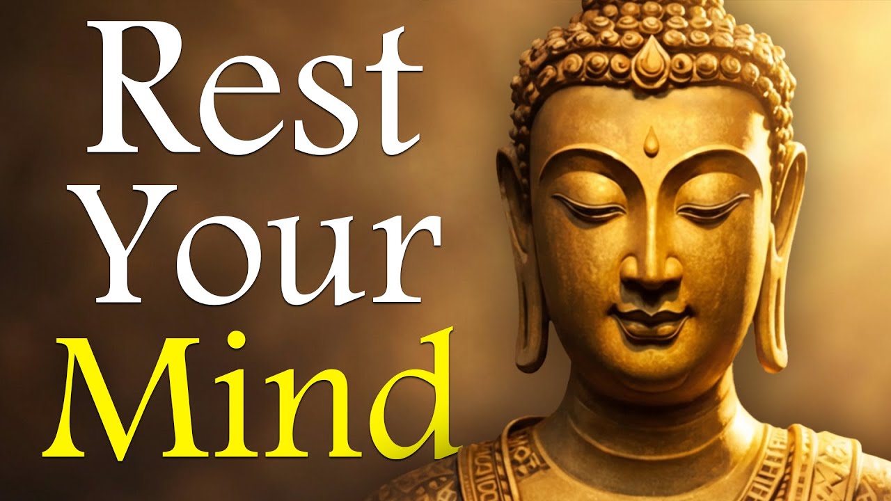 (NO ADS) When Your Mind Won't Quiet | 3 Hours of Gentle Buddhist Philosophy for Sleep