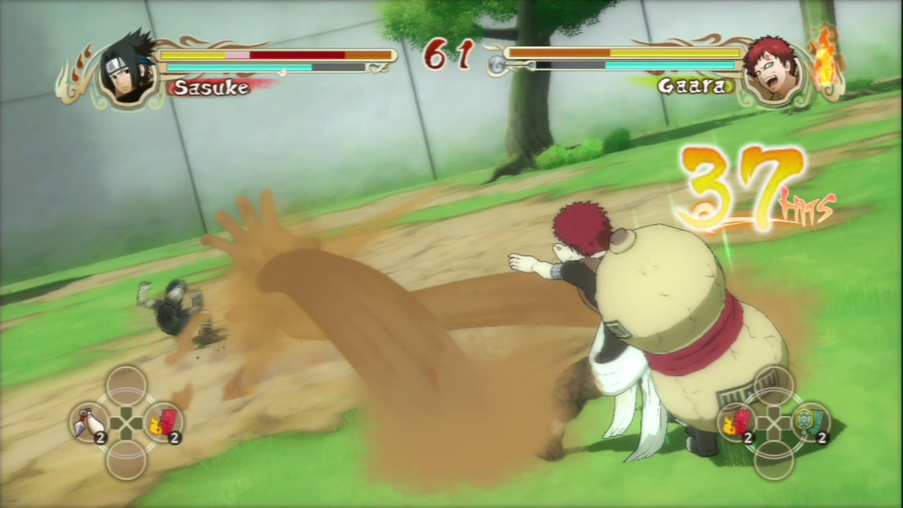 Naruto Ultimate Ninja Storm - #25 Sasuke vs Gaara