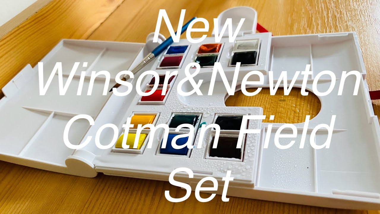 🌿Spring is Back 🌿 Winsor&Newton Cotman Field Set Swatching🎨