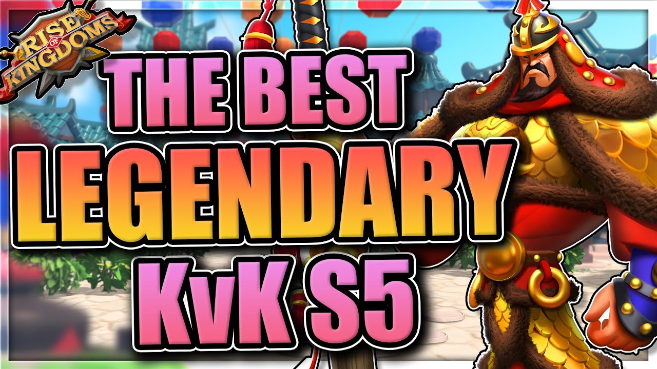 Legendary Tier List - Fall 2020 [Best Legendary Commanders in ROK]