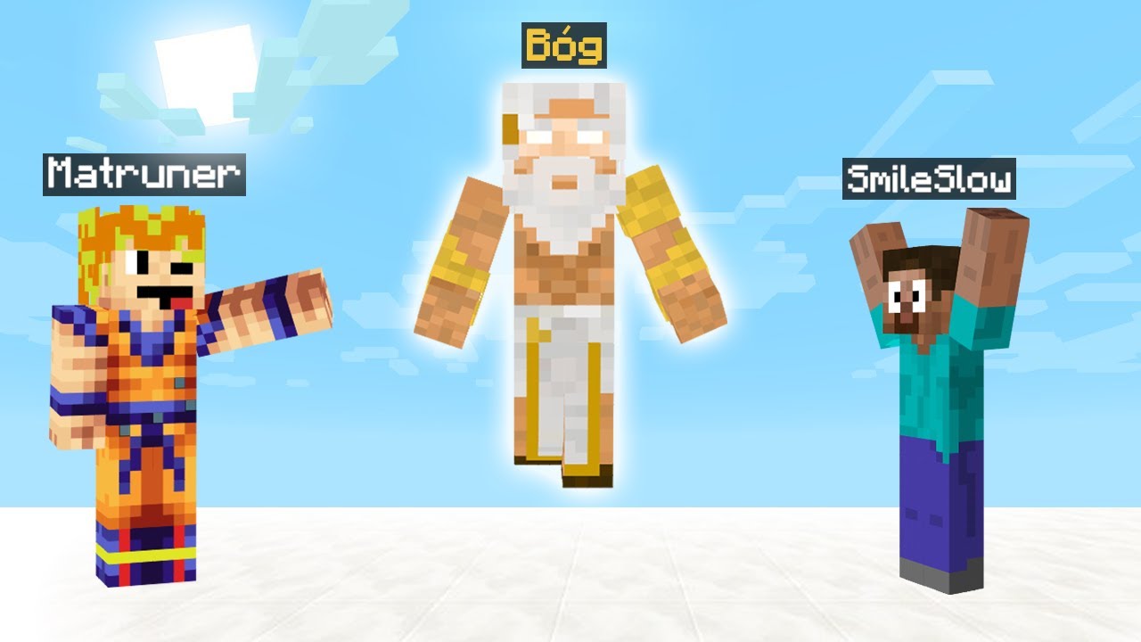 MATRUNER POKAZAŁ MI BOGA w NIEBIE w Minecraft!