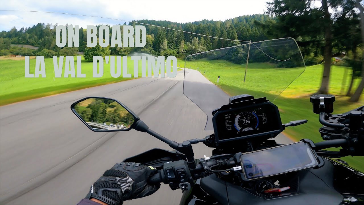 Tracer 9 GT+ On Board • Val d’Ultimo tra valli, masi e curve da sogno