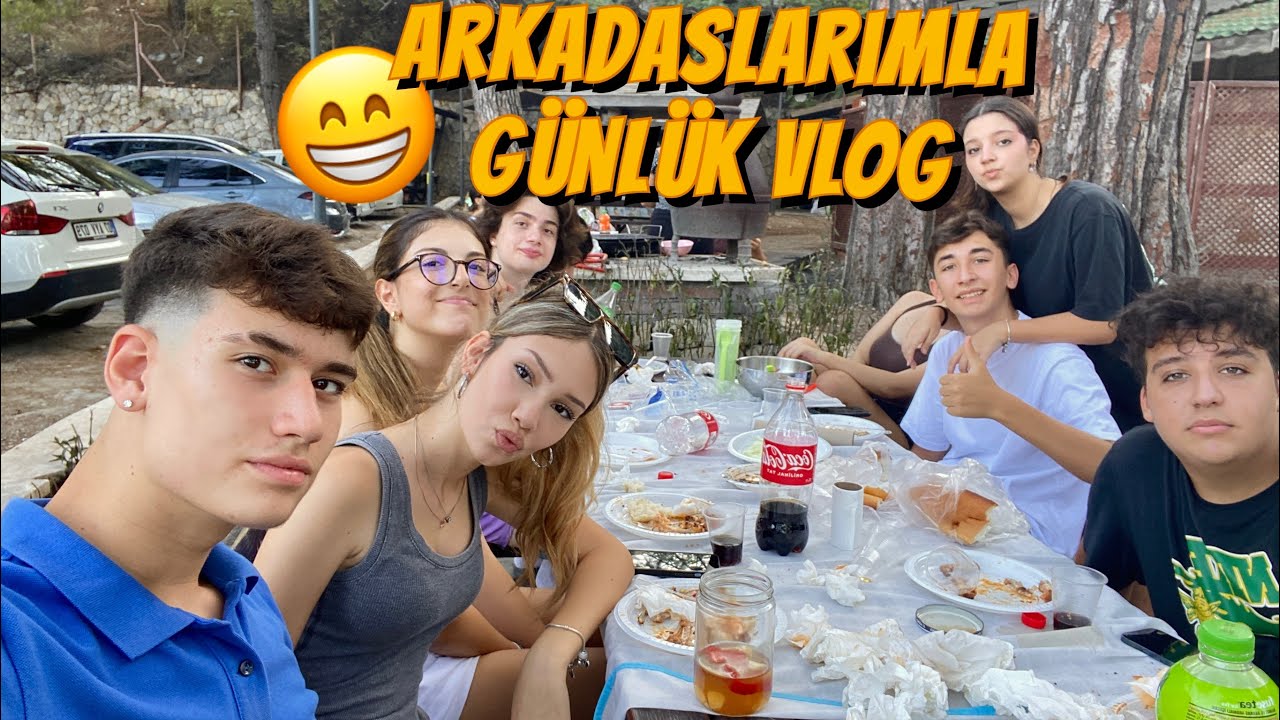 ARKADASLARIMLA MANGAL VLOG! G&uuml;nl&uuml;k vlog ~Destina Kaya